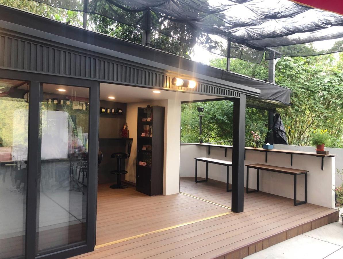 Ferienwohnung Look Tea House Meishan Exterior foto
